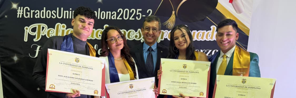 Felicitaciones a los graduandos en Química, 2025-II