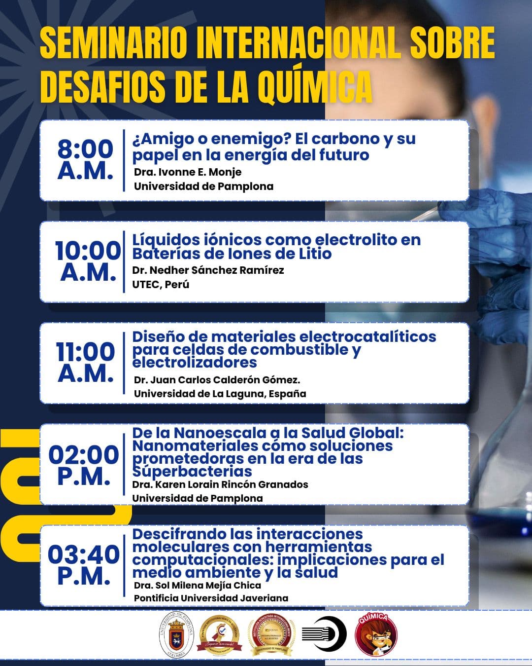 Seminario Internacional sobre desafíos de la Química 2025