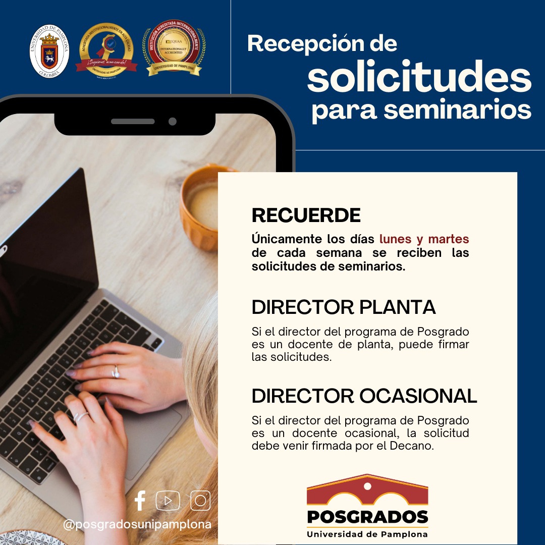 Solicitud Seminarios